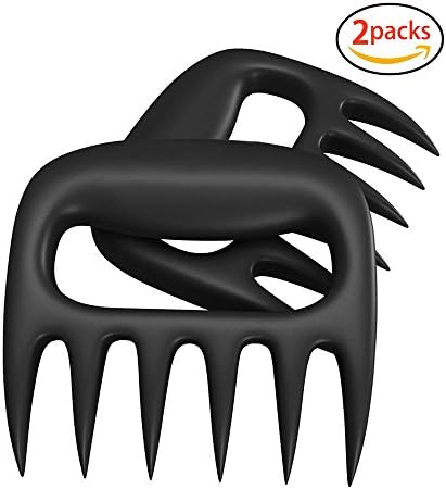 2pcs Bear Meat Claws Handler BBQ Grill Fork for Pulling Shred Pork and Brisket Barbecue Tool Outdoor Kitchen Cooking Tool
