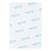 WXJ13 A4 Size 22 Sheets Clear Waterslide Decal Paper for Inkjet Printer, Water-Slide Transfer Transparent Printable Paper Sheets