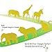 Gold Glitter Jungle Safari Animal Banner Zoo Themed Baby Shower Kids Birthday Party Supplies Decorations