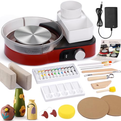 Pottery Wheel for Adults - Complete Pottery Tools Kit for Beginners, 6