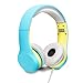 Nenos Kids Headphones for Children Toddler Limited Volume (Teal)