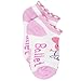 Peppa Pig Girls 6 pack Socks (Toddler/Little Kid/Big Kid)