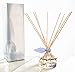LOVSPA Reed Diffuser Set, Calm Spanish Blue Lavender Scented Oil Diffuser with Sticks, Home Fragrance Accessories for Bathroom Shelf Decor, Aroma Diffusers for Home or Office Desk, USA Made