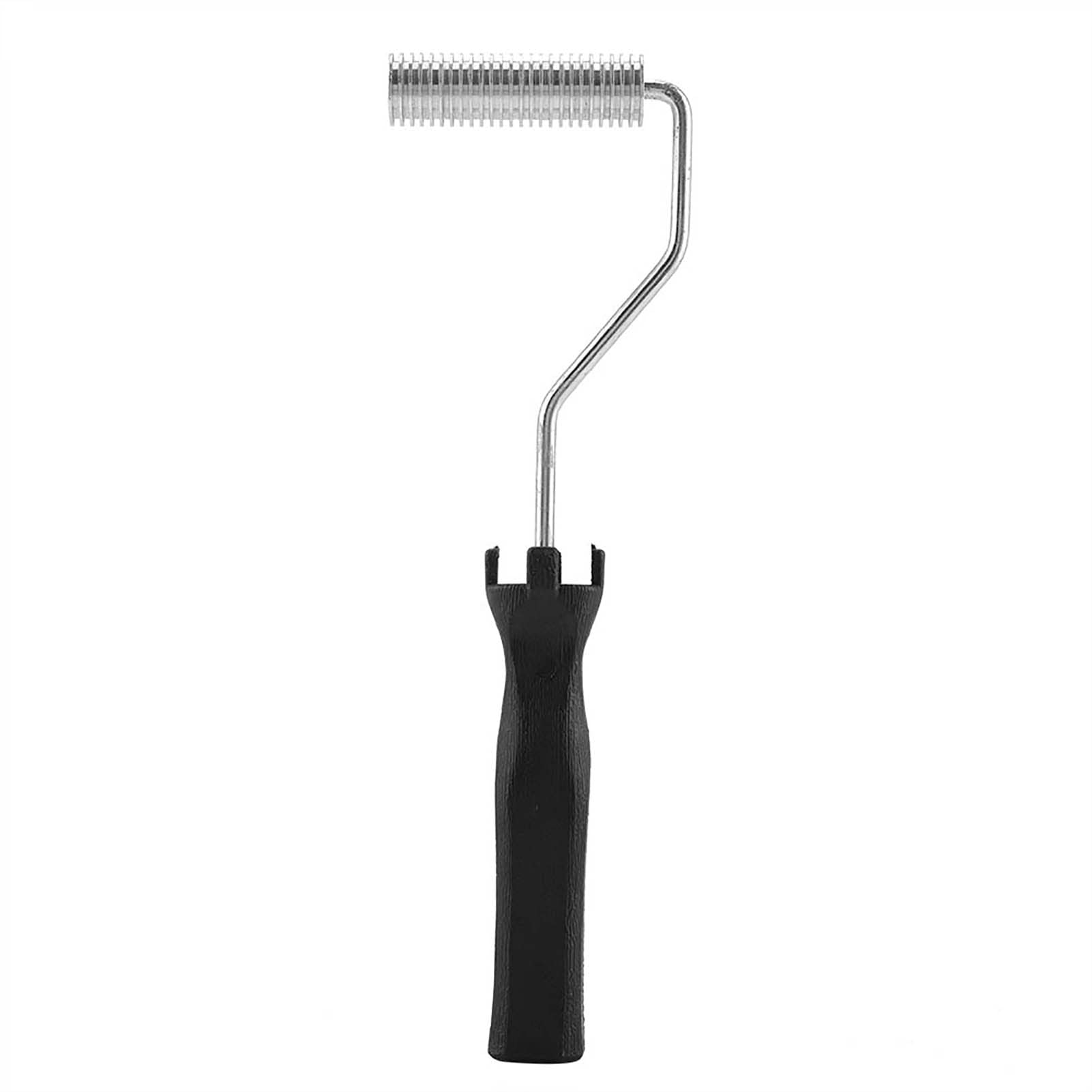 Fiberglass Roller Tools Aluminum Alloy Fiberglass Bubble Laminating Roller with ABS Handle for GRP FRP Resin Work(21 * 75mm)