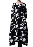 Mordenmiss Women's Embroidered Casual Maxi Dresses