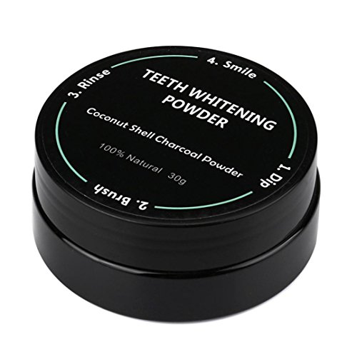 image for iLH® Novelty Teeth Whitening Powder,Zyooh 30g Natural Organic Activat