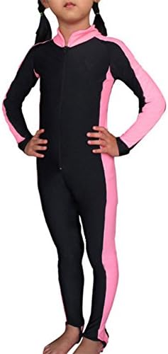 YEESAM Long Sleeve Swimwear Sunsuit Girls Boys Sun Protection One Piece Swimsuit