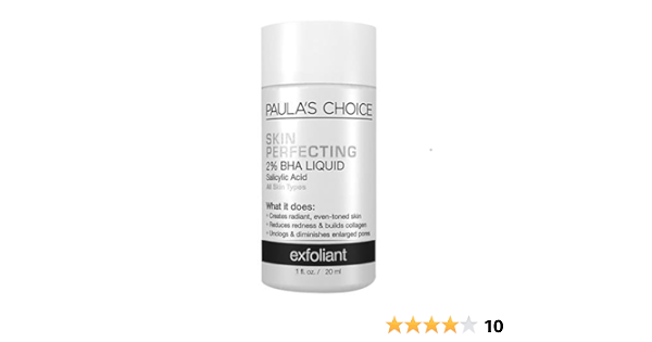 paula's choice bha exfoliant amazon