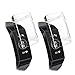 SPGuard TPU Screen Protector Compatible with Fitbit Charge 3 Soft Silicone Case, All-Around Protective HD Clear Ultra-Thin Waterproof Cover for Fitbit Charge 3/Charge 3 SE Smartwatch (Clear, 2 Pack)