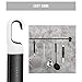 Arc Lighter USB Rechargeable Candle Lighter Flameless Electronic Lighter Windproof Plasma Long Neck Lighters with LED Battery Indicator for Candle,Fireworks,Grill,Barbecue,Stove (Black)thumb 3