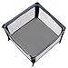 American Baby Company 100% Natural Cotton Jersey Knit Fitted Square Pack N Play Playard Sheet, Grey, Soft Breathable, for Boys and Girls