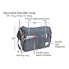 Crossbody-Bags-for-Women-Messenger-Nylon-Lightweight-Travel-Purse-Multi-Pocket-Shoulder-Bag-Handbags-Navy