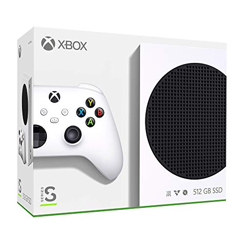 Microsoft Xbox Series S 512GB Game AllDigital Console, White 2 Xbox Wireless Controllers