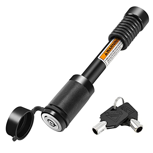 METOWARE Trailer Hitch Receiver Pin Lock, 5/8" Dia, 4” Long Pin, with 8