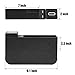 KMMOTORS Console Side Pocket Crevice Filler Drop Stop Car Organizer Console Side Pocket Multi-Functional Organizer Coin Box Multi Storage (USB)