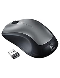 Logitech Wireless Mouse M310 (Silver), Negro