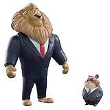Zootopia Character Pack Mayor Lionheart And Lemming Businessman