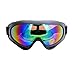 4-FQ Adjustable UV Protective Outdoor Glasses Motorcycle Goggles Dust-proof Protective Combat Goggles Military Sunglasses Outdoor Tactical Goggles to Prevent Particulates G4-Colorful