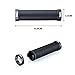 MEETLOCKS 2Pcs(1 Pairs) Bike Handlebar Grips,22mm Handlebars,Double Lock on Bicycle Grip Handle Bar End Holding Locking Grips,for MTB,BMX,Mountain,Downhill,Folding Bike
