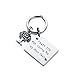 CJ&M Step Parent Keychain,Step Mother Keychain,Step Mom Gift,Step Dad Gift,Mother's Day Gift,Step Dad Keychain