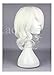 Kadiya Anime White Short Girls Cosplay Wigs Synthetic Hairs