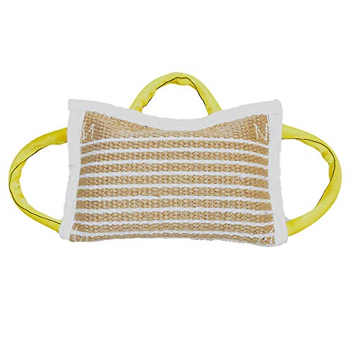 Redline K9 3 Handle Jute Bite Pillow / Gusset Soft 15