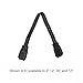 WAC Lighting LED-TC-IC72 72-Inch Joiner Cable for 24V InvisiLED , Black