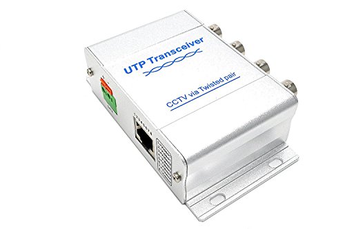 BeElion UTP 4 Channel BNC to RJ45 Coax Pasive Video Balun Transmitter for CCTV Camera System - Thumbnail 7