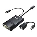 Accell B087B-007B UltraAV DisplayPort/Mini DisplayPort to DVI-D Dual-Link Adapter with 3D Support