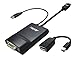Accell B087B-007B DisplayPort/Mini DisplayPort to DVI-D Dual-Link Adapter wit