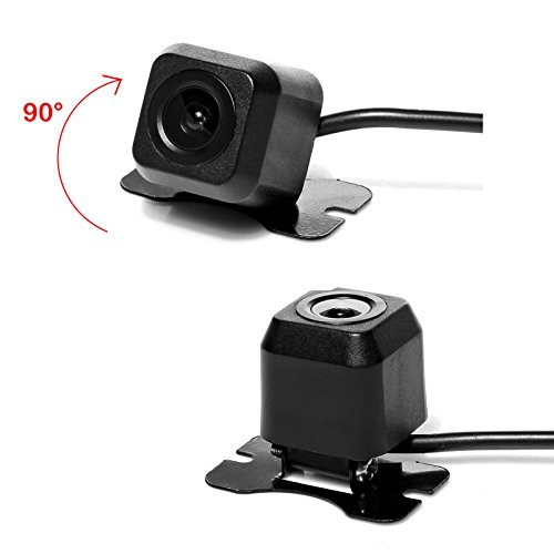 Car Rear View Camera Waterproof Backup Parking Reverse Night Vision 170 Degree Wide Angle Black 12V