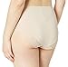 Bali Women's Lace Desire Microfiber Hi Cut, Champagne Shimmer, 6