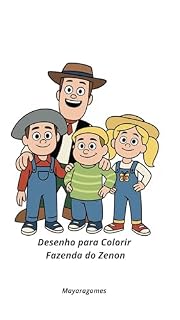 Livro Desenho Colorir Fazenda do zenon: Desenho pintar (Desenho para colorir fazenda do zenon Livro 1)