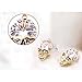 Bele Skull Stud Earrings 18K Gold Plated Cubic Zirconia Stud Earrings Womans Earrings Studs