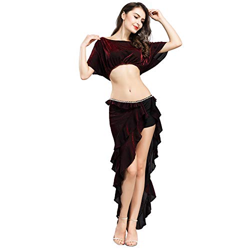 Buy ROYAL SMEELA Belly Dance Costume Set for Women Dancing Skirts Belly
