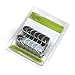 Helix 12473 3/16 Stainless Steel Double Line Clamp, 12 Pack