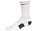 Nike Men's Green Solid Knee Length Crew Socks, Large (Kids), 3 Count