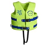 Texas Rec 1020539 Supersoft Swim Life Vest X-Small 21-23 Inch Kool Lime Green