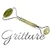 Jade Roller for Face Massage - jade face roller massager -anti aging- real jade roller face massager with 100% natural jade stone- beauty massager roller set for lymphatic drainage : by Gritture