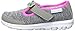 Skechers Kids Go Walk Bitty Bow Sneaker (Toddler/Little Kid), Gray/Multi, 10 M US Toddler
