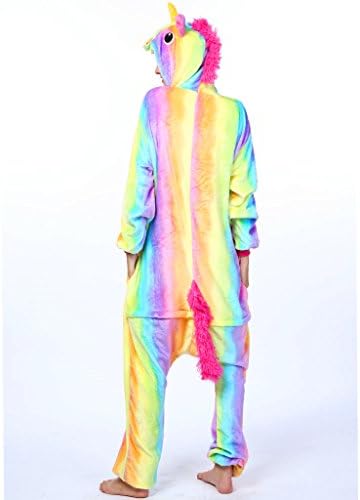 iSZEYU Unicorn Costume Adult Onesies For Women Girls Halloween Christmas Animal Pajamas