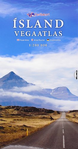 AED ICELAND VEGAATALS (SPIR.) 1/200.000 (ATLAS - 1/200.000) (French Edition) by