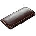 Partstock Premium Stainless Steel & Smooth PU Leather Business Name Card Holder Credit Card Case/ID Case with Magnetic Shut. Perfect Gift - Brown