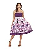 Martildo Fashion, Ladies 2 In 1 Cotton Summer Vacation Dress