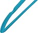 Utopia Home Kids Velvet Hangers - Small Clothes Hanger - Non Slip - Space Saver (25, Blue)