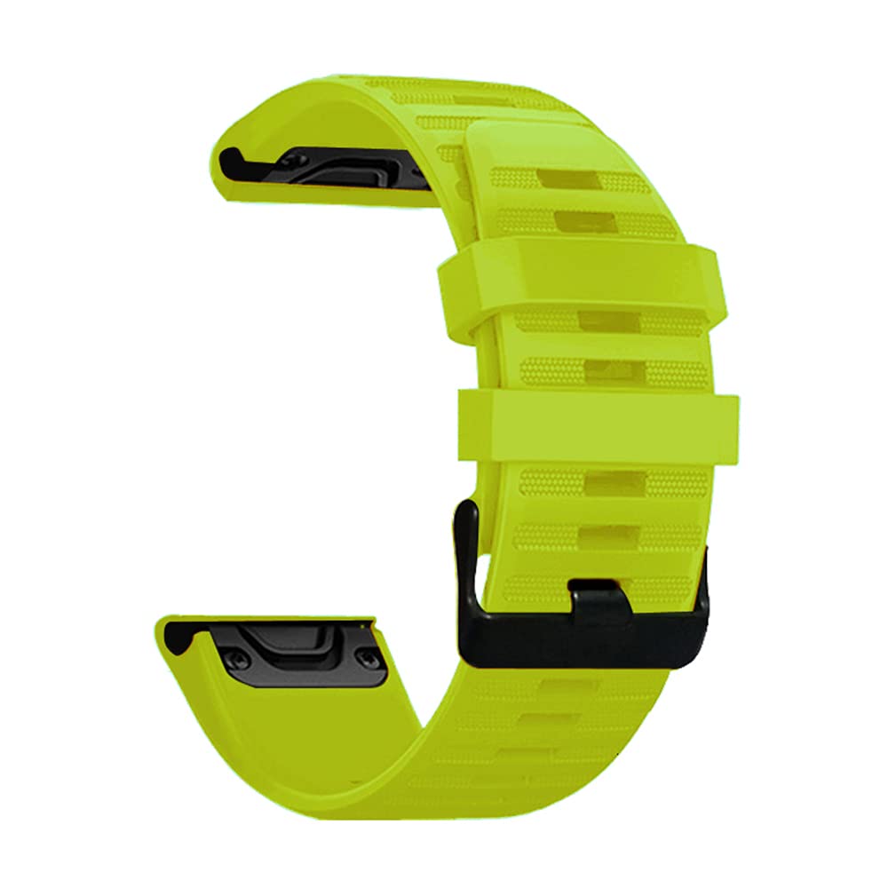AISPORTS Compatible for Garmin D2 Delta S Strap Silicone, 20mm Quick Fit Watch Strap Soft Silicone Sport Wristband Bracelet Replacement Strap for Garmin Fenix 8 43mm/7S/7S Pro/6S/6S Pro/5S/5S Plus
