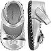 pediped Originals Betty Mary Jane (Infant),Silver,Large (18-24 Months)