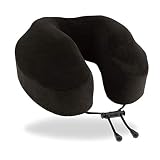 Cabeau Evolution Classic 100% Memory Foam Travel Neck Pillow for Airplanes and Travel, 360-Degree Support Backed by Sleep Science for Maximum Comfort