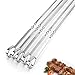 BBQ Stainless Steel Kabob Skewers,15