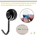 Tohoer Magnetic Hooks, Maximum 30lbs Heavy Duty Magnet Hook,Powerful Neodymium Magnets for Hanging with Strong Corrosion Protection for Home, Kitchen, Workplace,Office and Garage-8Pack